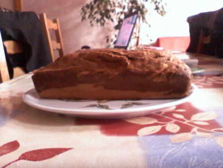 et le gateau fait par léa