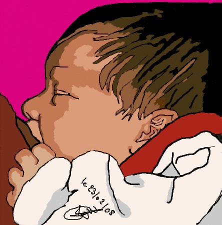 mon  bébé qui grandi trop vite