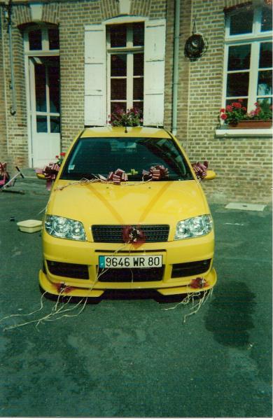 ex titine a fab que j avais decoré pour le mariage de mon pere po mal lol !!!