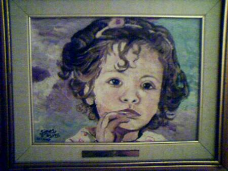 encore un tableau de mon papa il est douée ??