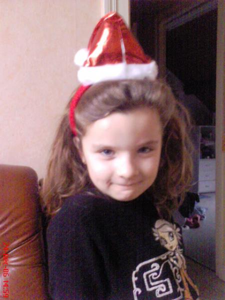 Léa vous souhaite un joyeux noel et moi aussi !!!